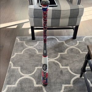 Louisville Slugger Men’s Slo Pitch Bat - Red White Blue